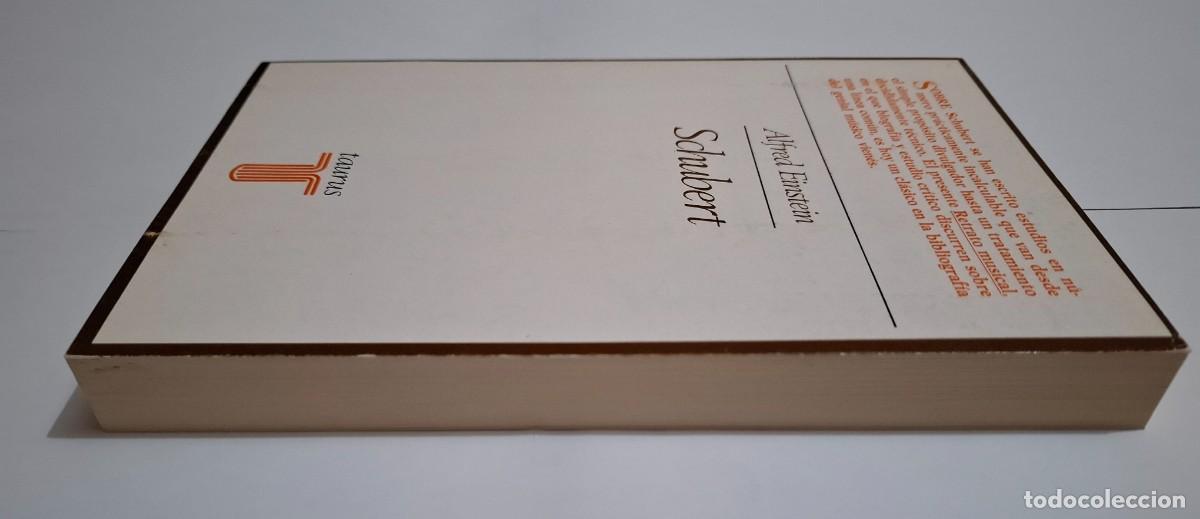 Libros de segunda mano: ALFRED EINSTEIN: SCHUBERT. RETRATO MUSICAL - Foto 5