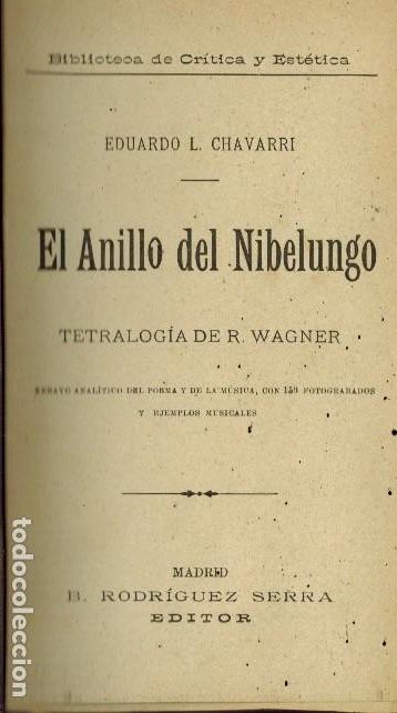 Libros de segunda mano: EL ANILLO DEL NIBELUNGO - Foto 1
