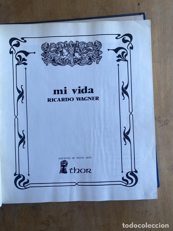 Libros de segunda mano: Mi vida - Wagner, Ricardo - Foto 2