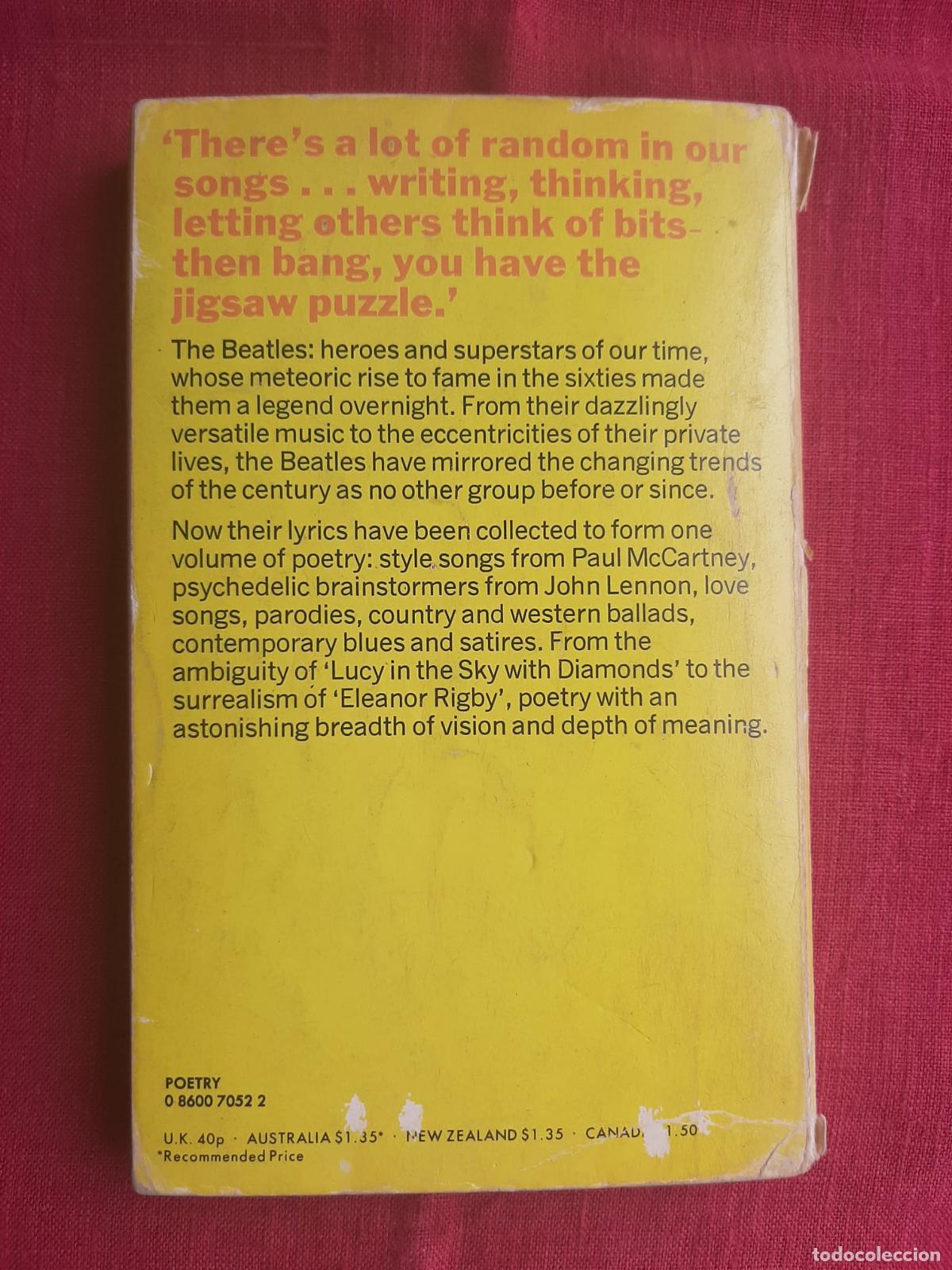 Libros de segunda mano: The Beatles Lyrics Complete - Vv. Aa. - Foto 2
