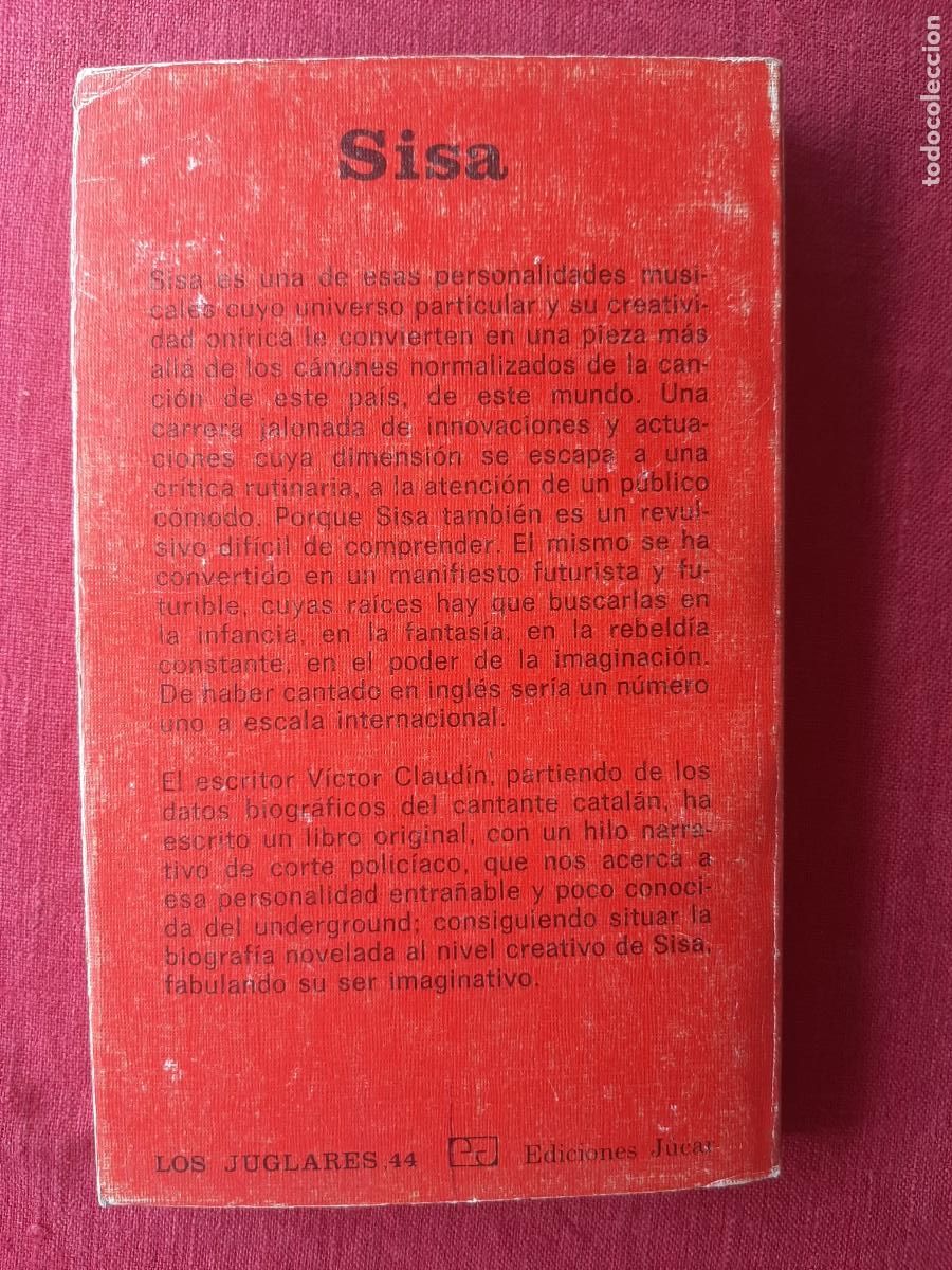 Libros de segunda mano: Sisa - Claud&iacute;n, V&iacute;ctor - Foto 2