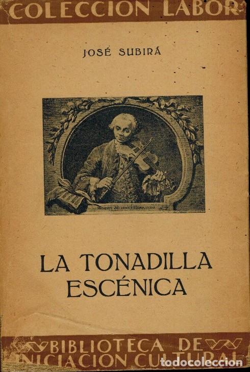 Libros de segunda mano: LA TONADILLA ESC&Eacute;NICA - Foto 1