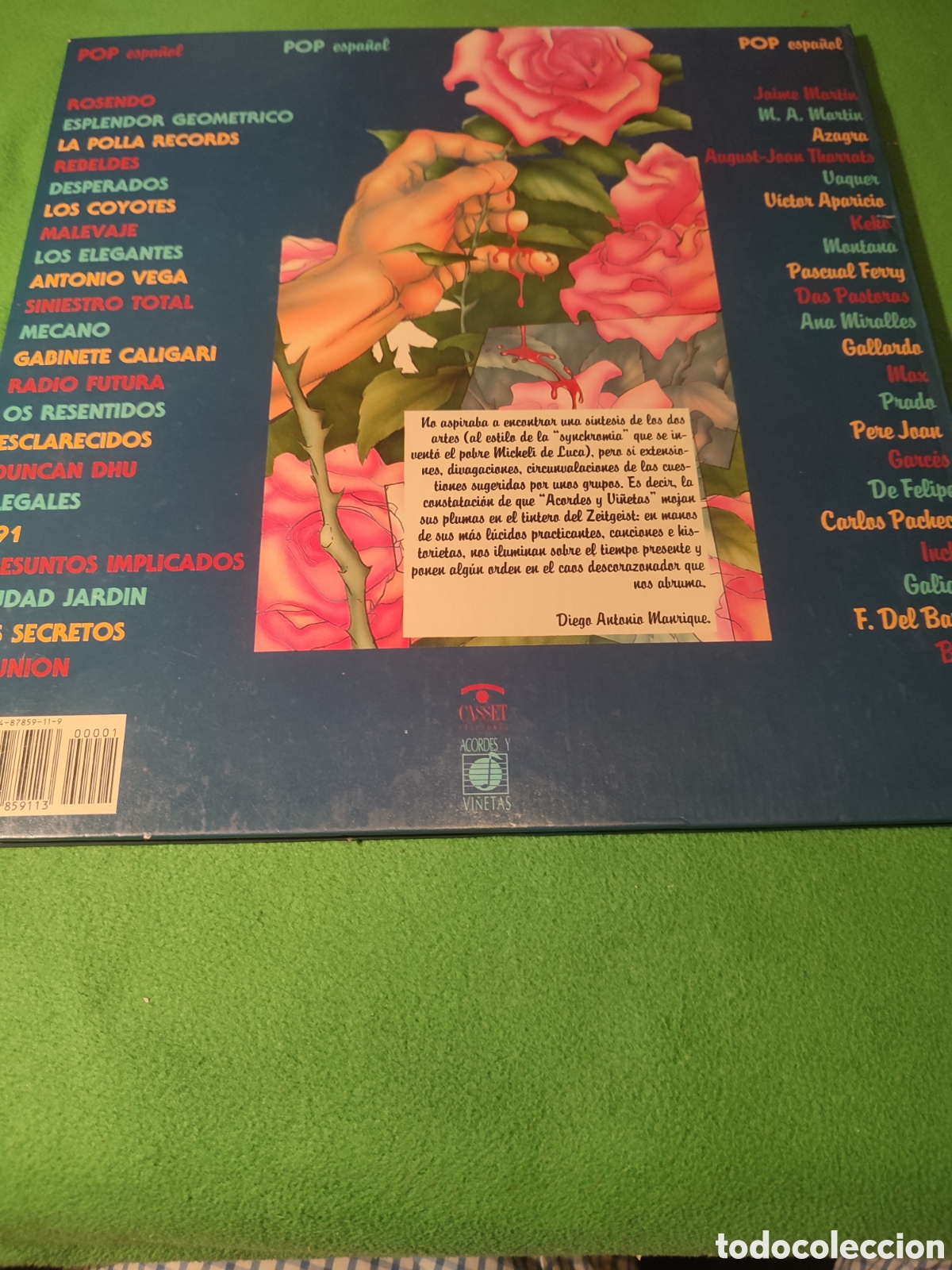 Libros de segunda mano: Diego A. Manrique - Pop espa&ntilde;ol - Foto 2