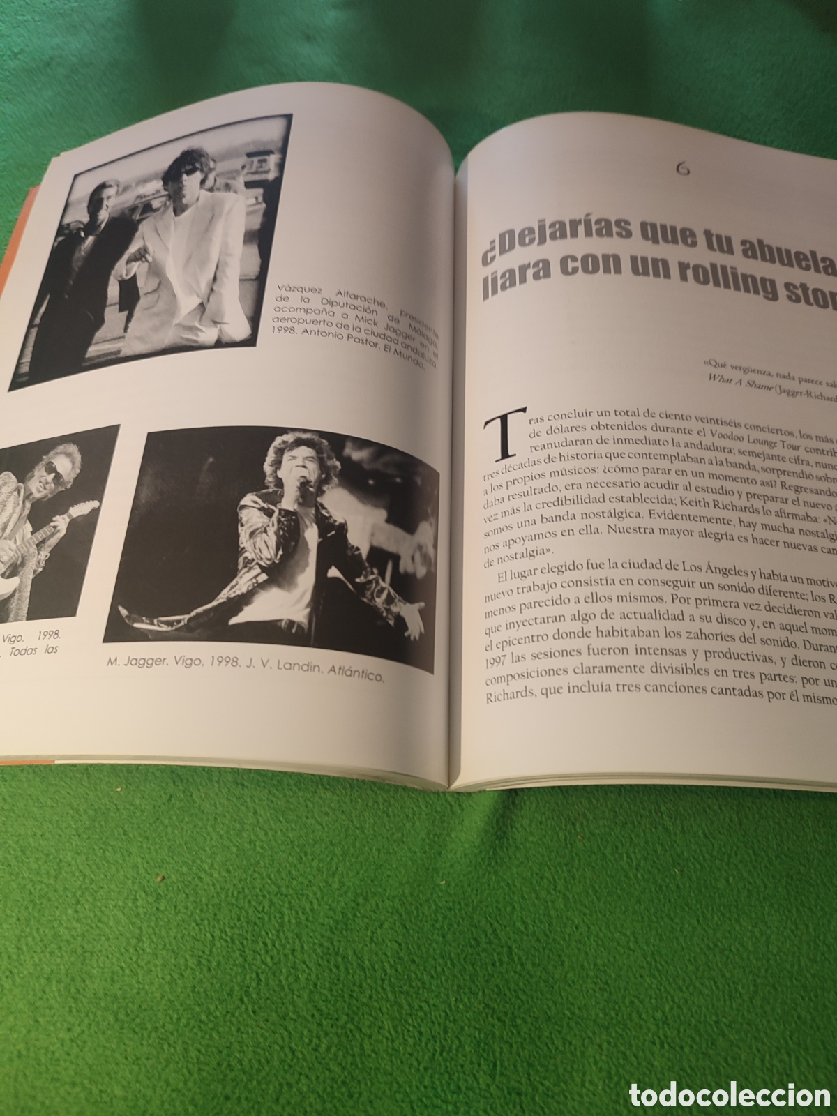 Libros de segunda mano: Javier Cosmen Concejo- Los Rolling Stones en Espa&ntilde;a - Foto 2