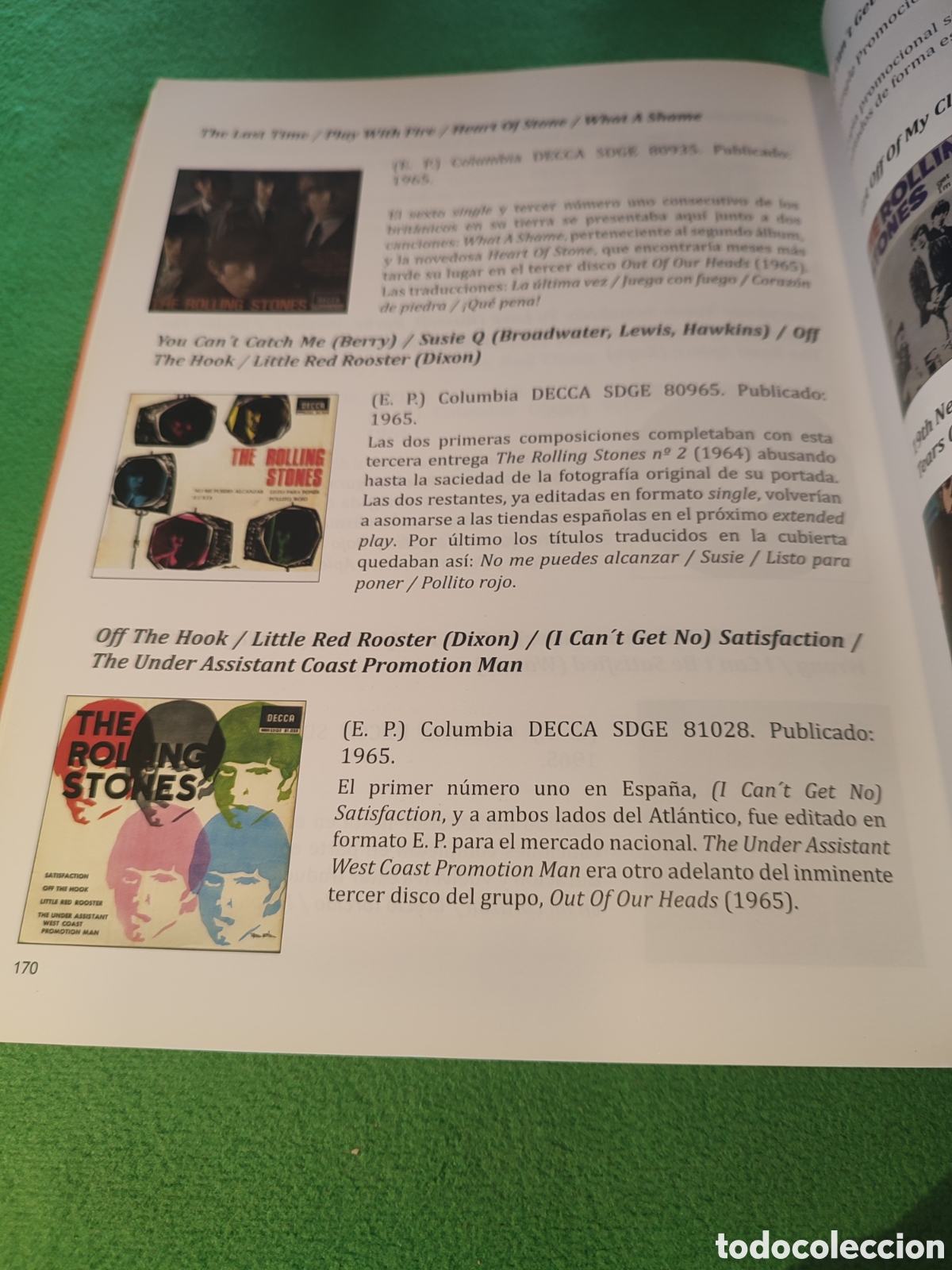 Libros de segunda mano: Javier Cosmen Concejo- Los Rolling Stones en Espa&ntilde;a - Foto 3