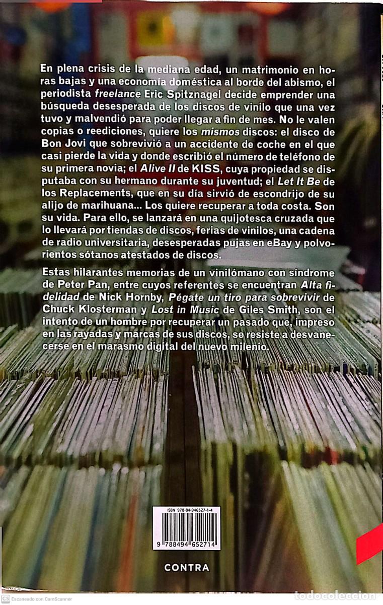 Libros de segunda mano: En busca de los discos perdidos - Eric Spitznagel - Foto 2
