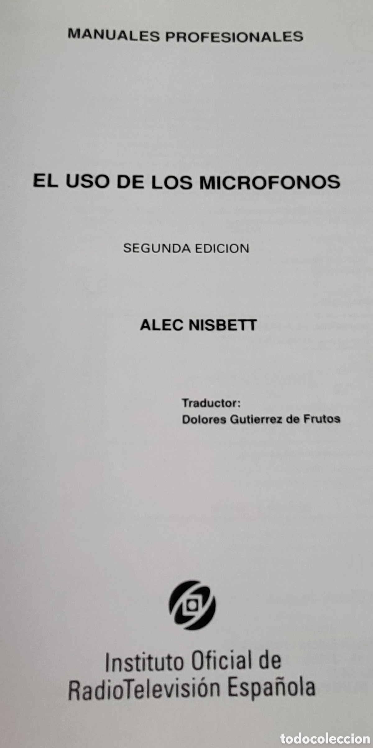 Libros de segunda mano: El uso de los microfonos - Foto 2