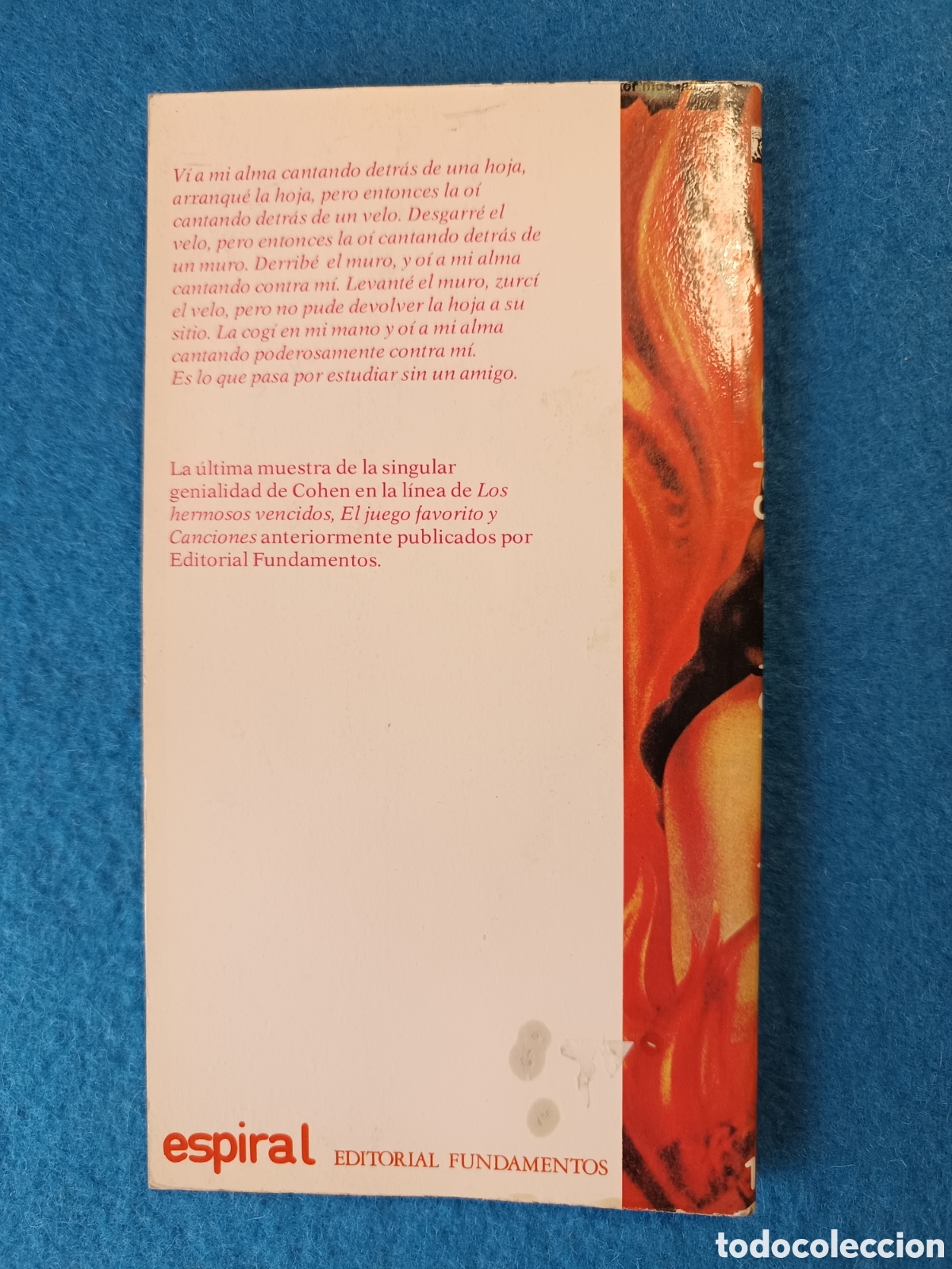 Libros de segunda mano: Leonard Cohen - Salmos. El libro de la Misericordia - Foto 2