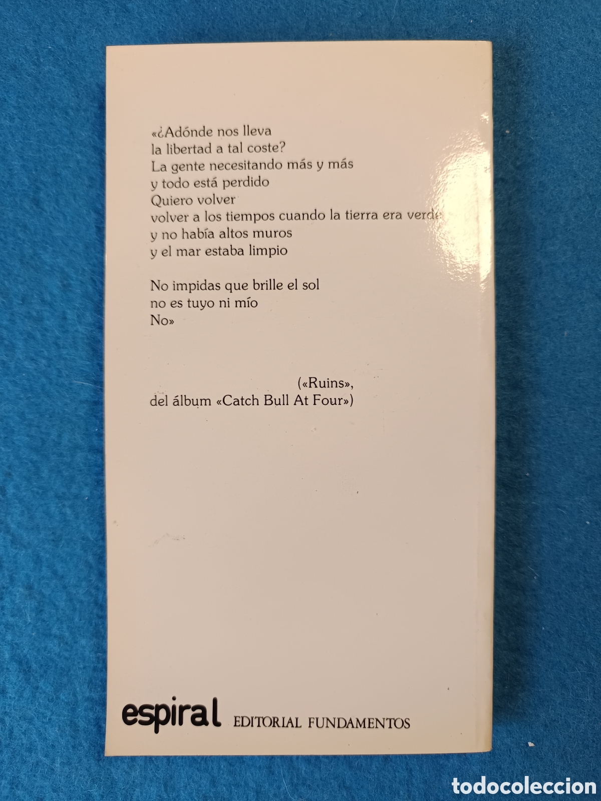 Libros de segunda mano: Cat Stevens. Canciones. Espiral - Foto 2
