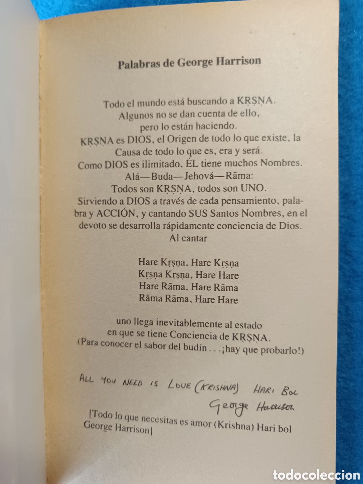 Libros de segunda mano: GEORGE HARRISON Y EL MANTRA - Foto 3