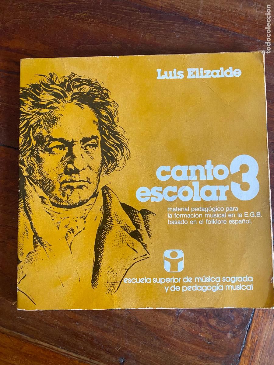 Libros de segunda mano: Canto escolar 3. Luis Elizalde - Foto 1