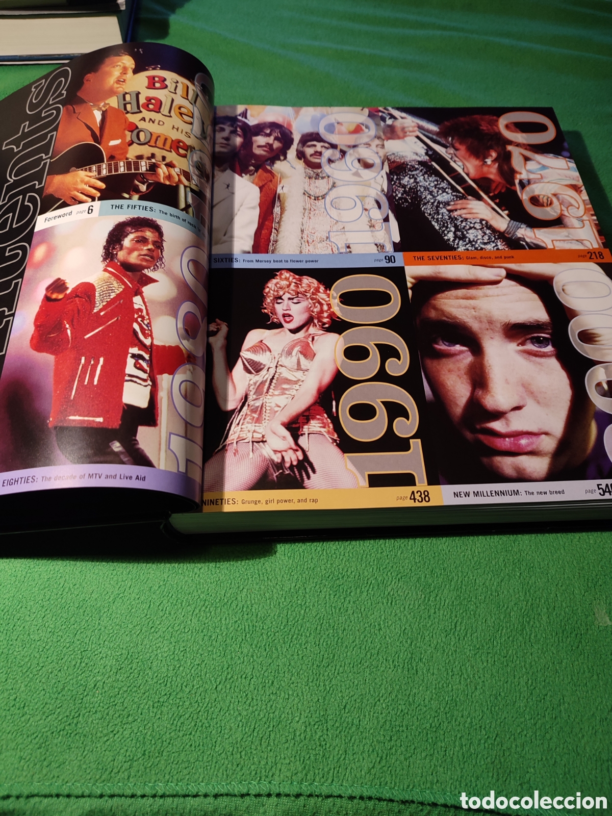 Libros de segunda mano: L.Crampton & D.Rees - Rock & Pop year by year - Foto 2
