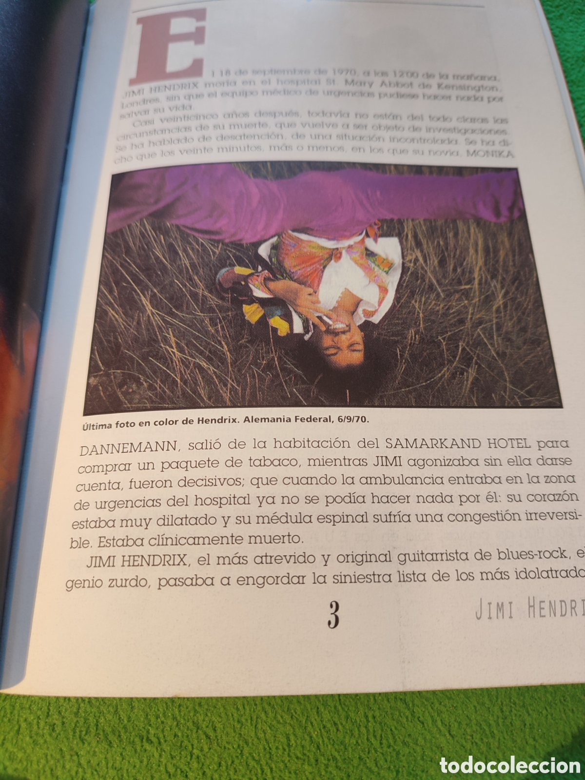 Libros de segunda mano: Ferm&iacute;n Larrondo - Jimi Hendrix - Foto 2