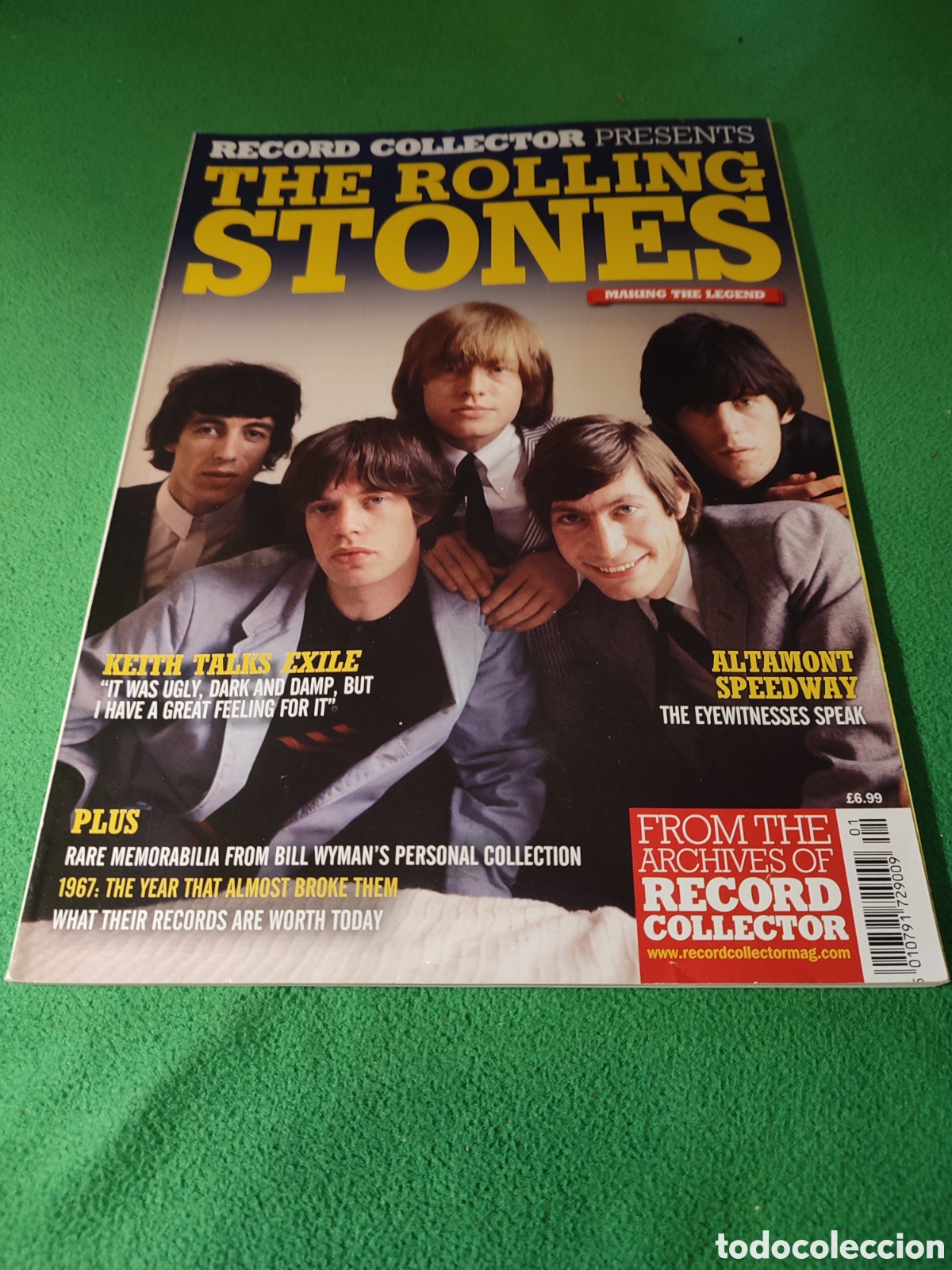 Libros de segunda mano: Record Collector present The Rolling Stones - Foto 1