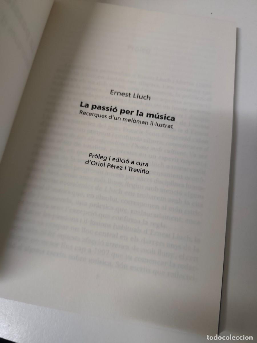 Libros de segunda mano: LA PASSI&Oacute; PER LA M&Uacute;SICA - Foto 5
