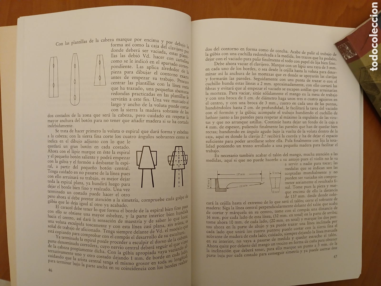 Libros de segunda mano: Manual del Luthier. Ram&oacute;n Pinto Comas. - Foto 10