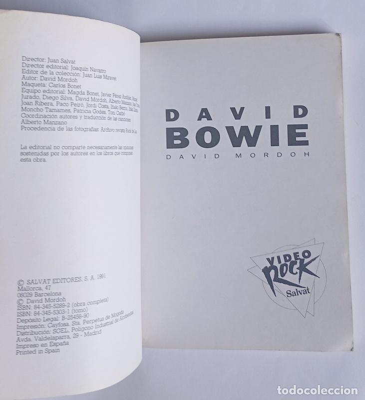 Libros de segunda mano: DAVID BOWIE - DAVID MORDOH - Foto 3