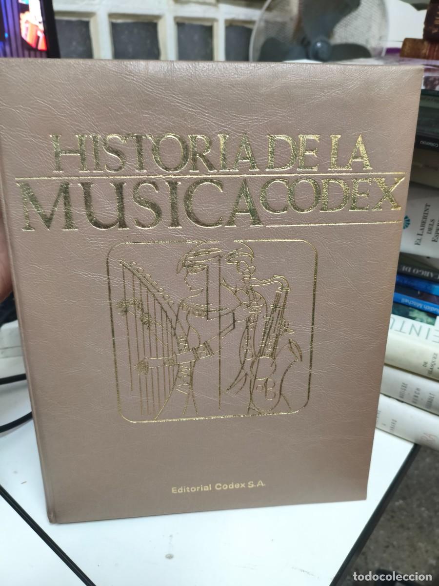 Libros de segunda mano: Historia de la m&uacute;sica (tomos I-II). Editorial Codex - Foto 2