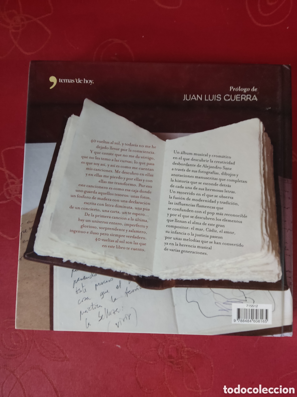 Libros de segunda mano: Alejandro Sanz 40 vueltas al sol - Foto 2
