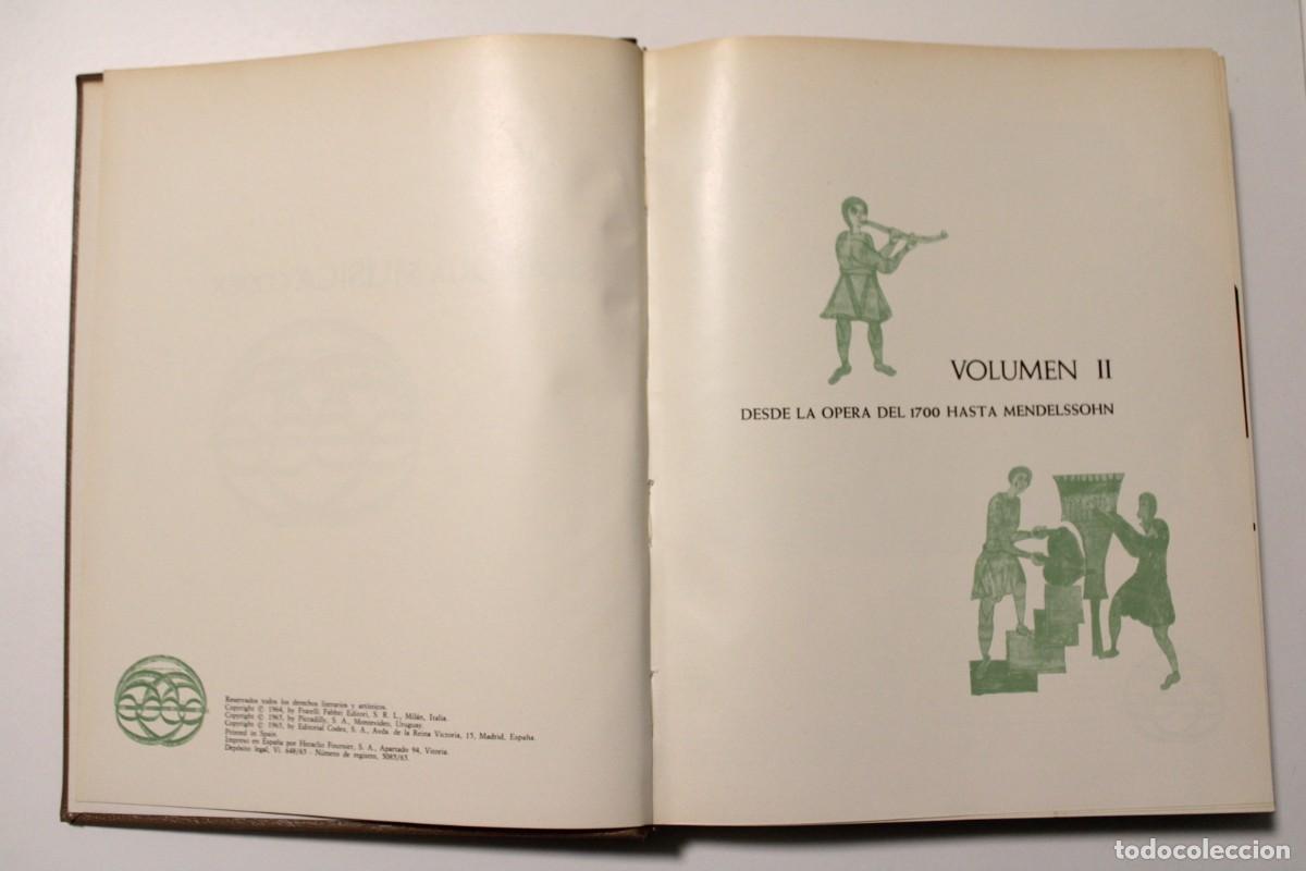 Libros de segunda mano: Historia de la m&uacute;sica Codex. 5 tomos - Foto 9