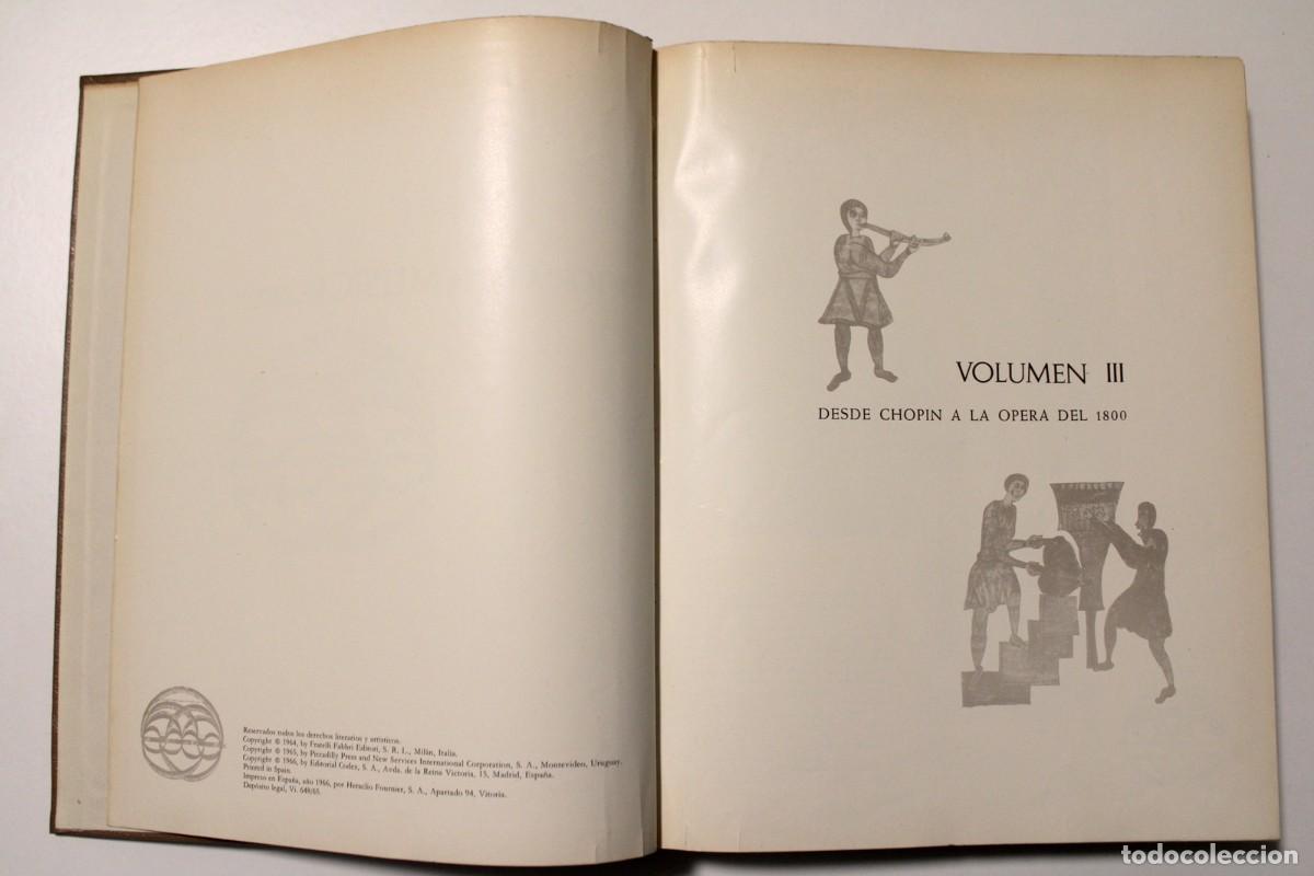 Libros de segunda mano: Historia de la m&uacute;sica Codex. 5 tomos - Foto 12