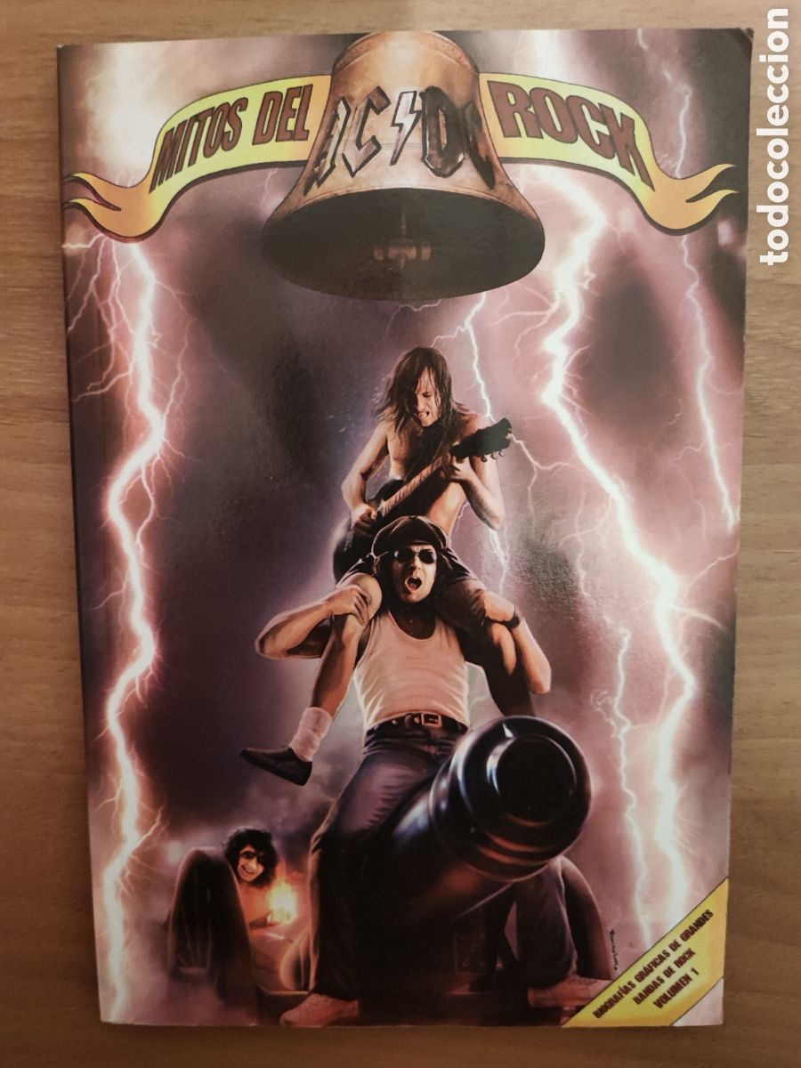 Libros de segunda mano: AC/DC . MITOS DEL ROCK. NOVELA GRAFICA - Foto 1