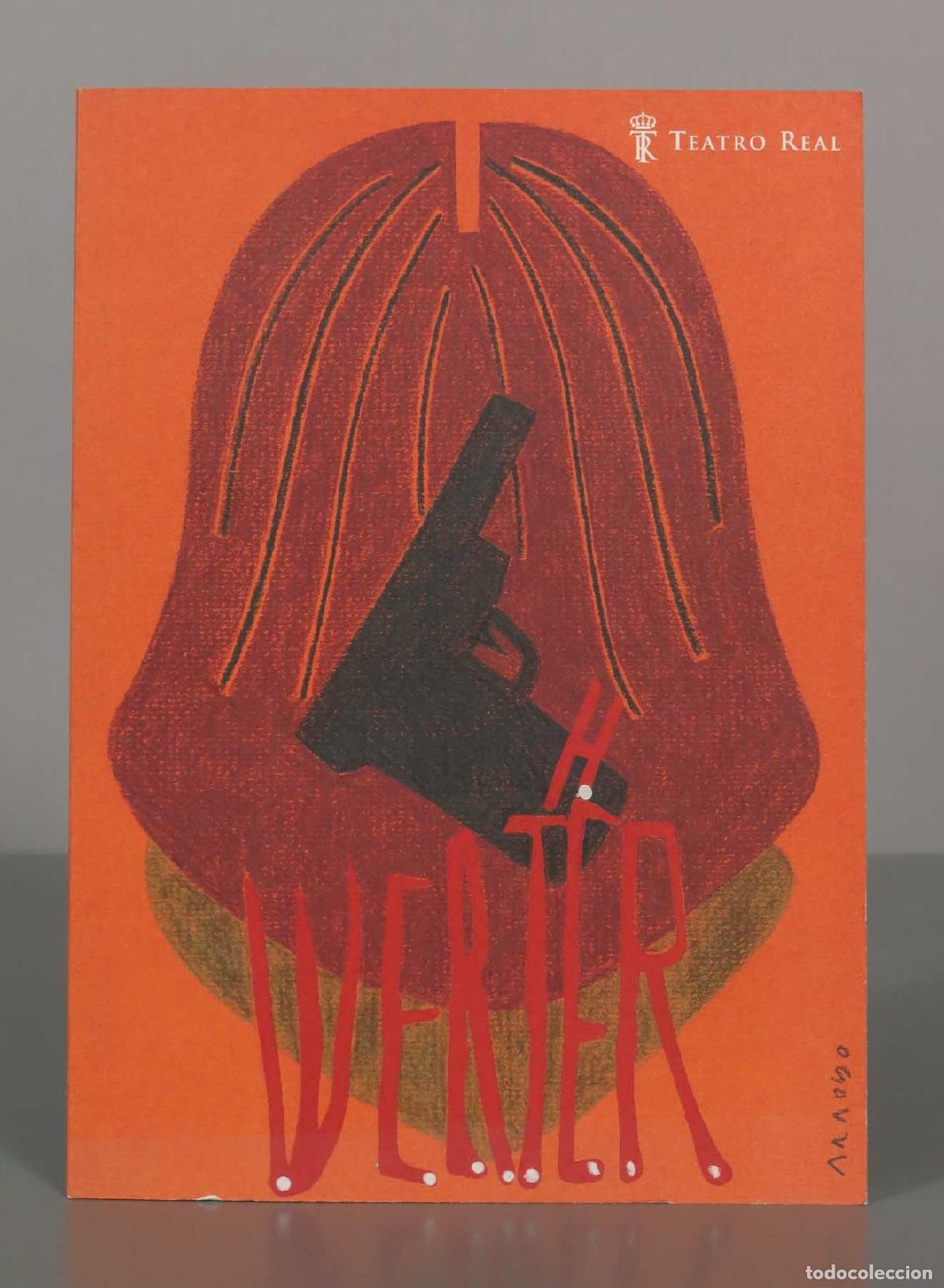 Libros de segunda mano: Werther. TEATRO REAL. - Foto 1