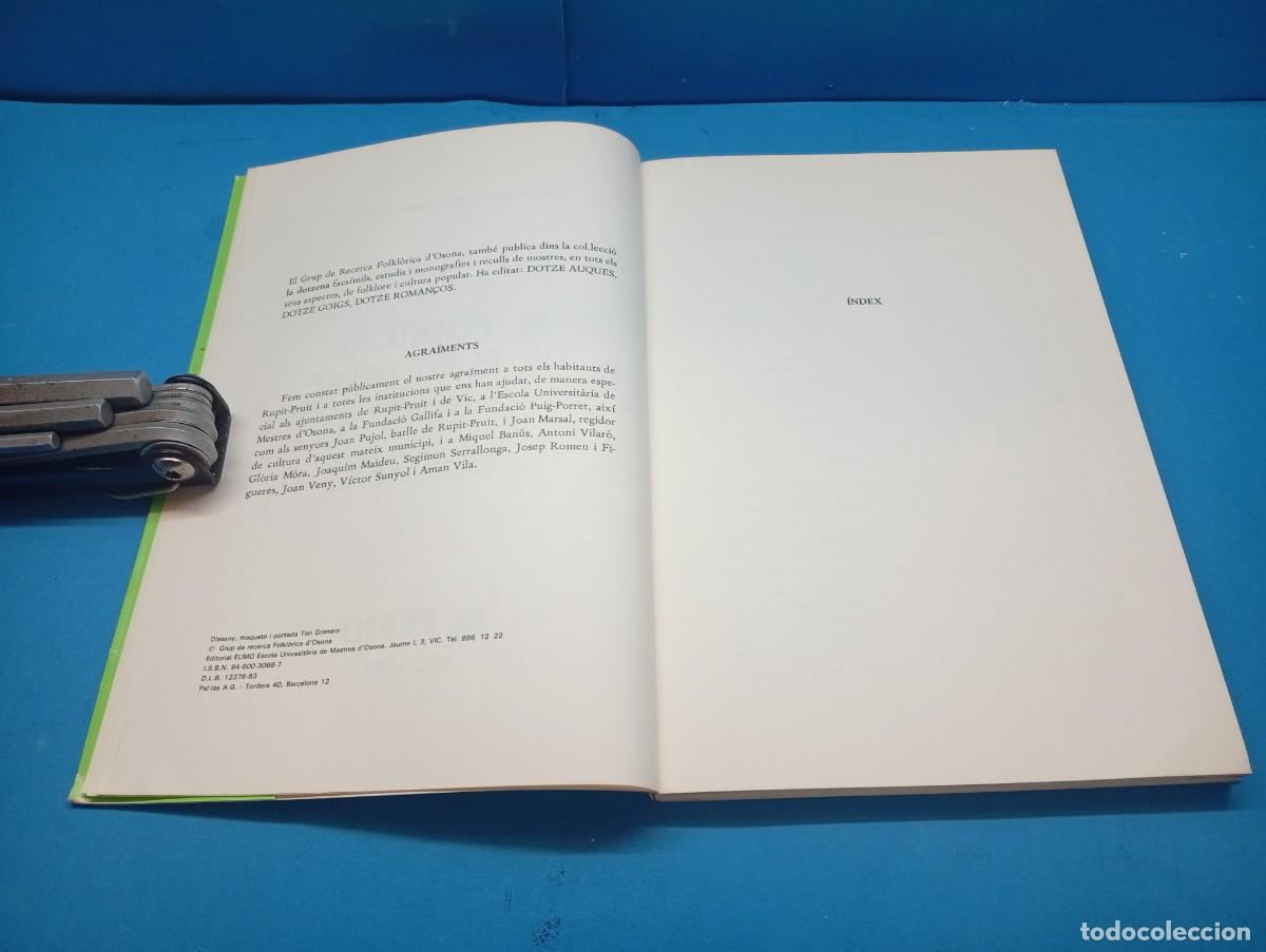 Libros de segunda mano: EL FOLKLORE DE RUPIT - PRUIT / I. CAN&Ccedil;ONER - Foto 3