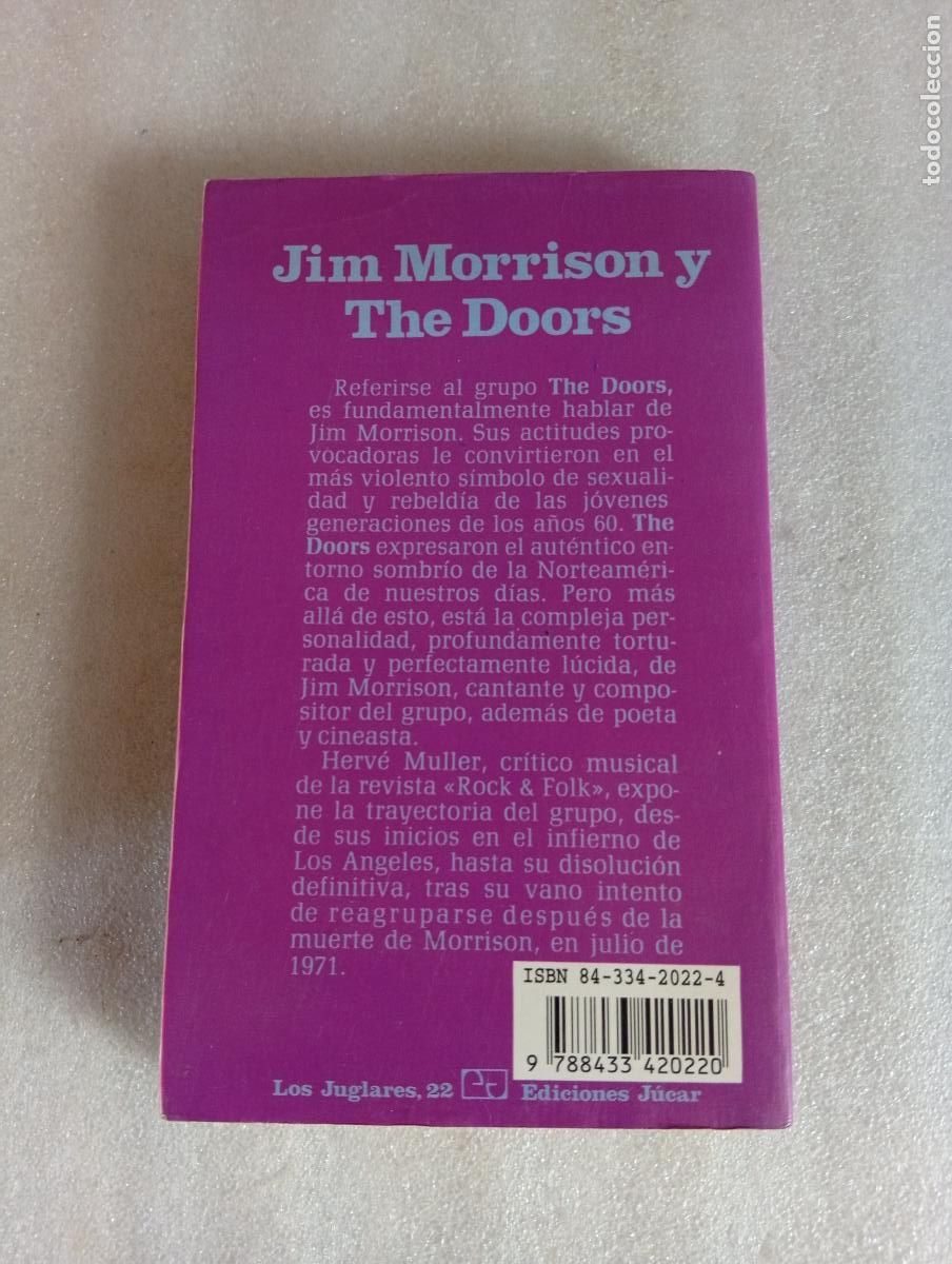 Libros de segunda mano: JIM MORRISON Y THE DOORS - HERV&Eacute; MULLER - Foto 2