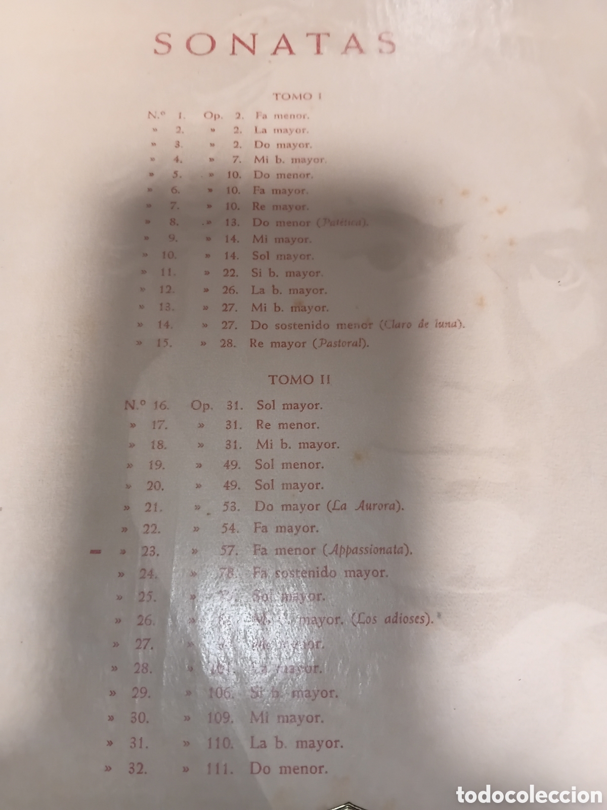 Libros de segunda mano: Sonatas Beethoven Tomo 1 y 2 - Foto 8