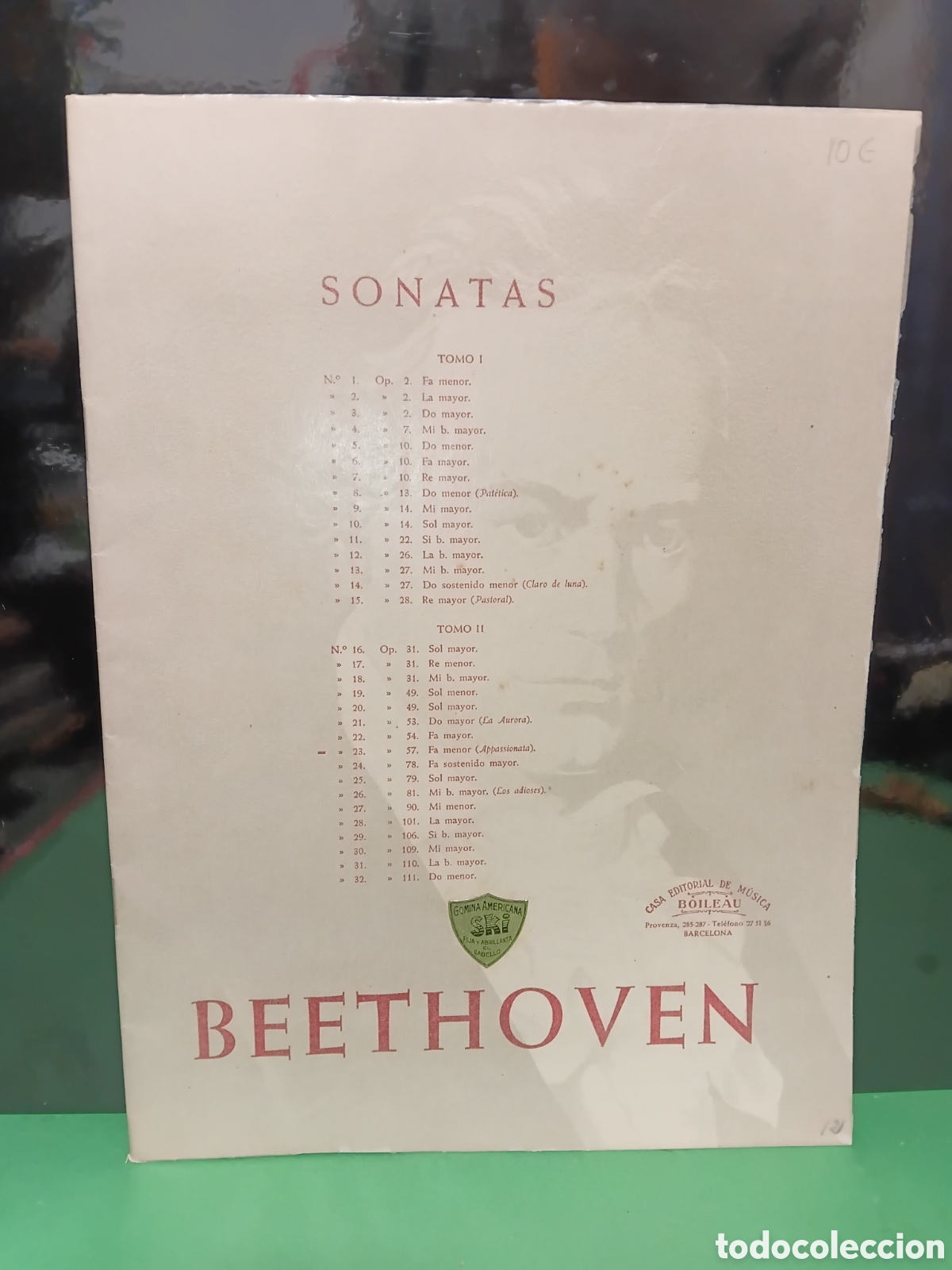 Libros de segunda mano: Sonatas Beethoven Tomo 1 y 2 - Foto 1
