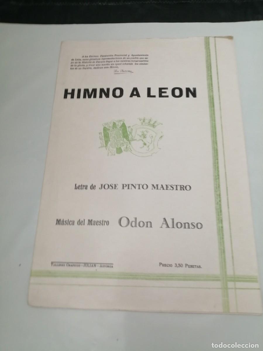 Libri di seconda mano: Od&oacute;n Alonso y Jos&eacute; Pinto Maestro: HIMNO A LE&Oacute;N