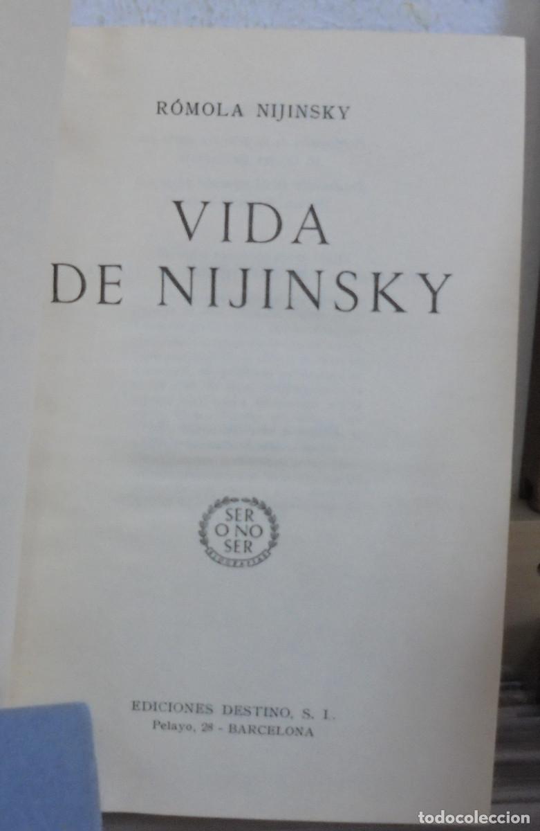 Libros de segunda mano: Vida de Nijinsky. R&oacute;mula Nijinsky - Foto 2