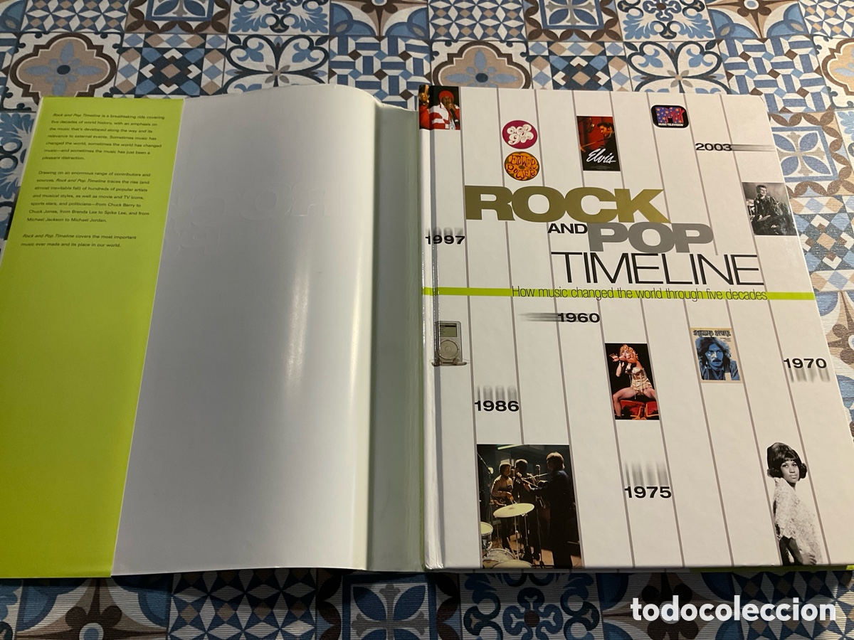 Libros de segunda mano: Rock and pop timeline. Johnny Black - Foto 2