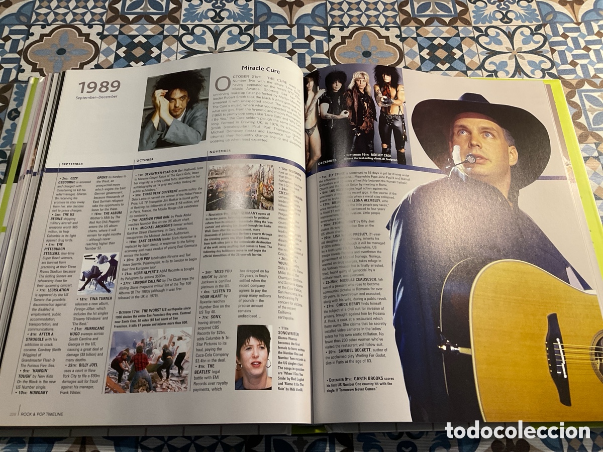 Libros de segunda mano: Rock and pop timeline. Johnny Black - Foto 5