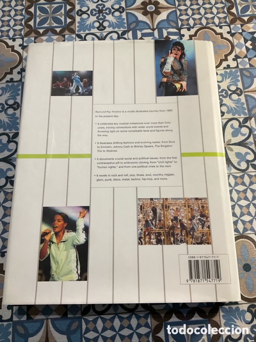 Libros de segunda mano: Rock and pop timeline. Johnny Black - Foto 6