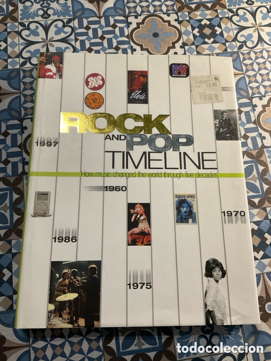 Libros de segunda mano: Rock and pop timeline. Johnny Black - Foto 1