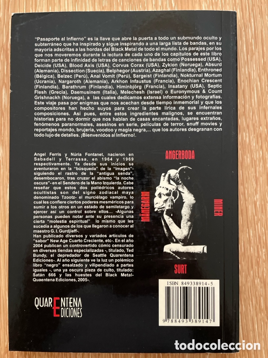 Libros de segunda mano: Pasaporte al infierno - Foto 2