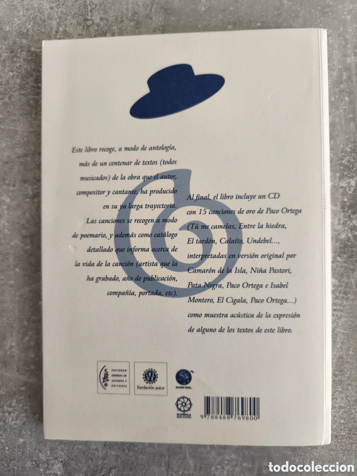 Libros de segunda mano: Canciones Paco Ortega (SIN CD) - Foto 2