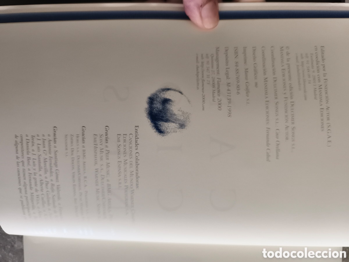 Libros de segunda mano: Canciones Paco Ortega (SIN CD) - Foto 3