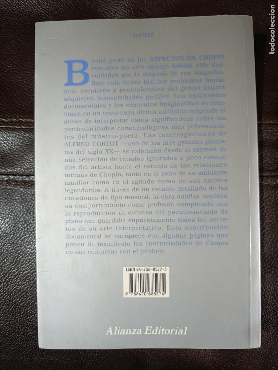 Libros de segunda mano: ASPECTOS DE CHOPIN ALFRED CORTOT - Foto 2
