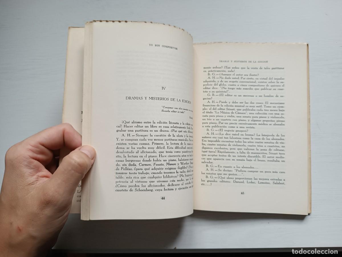 Libros de segunda mano: Yo soy compositor - Arthur Honegger - Foto 4