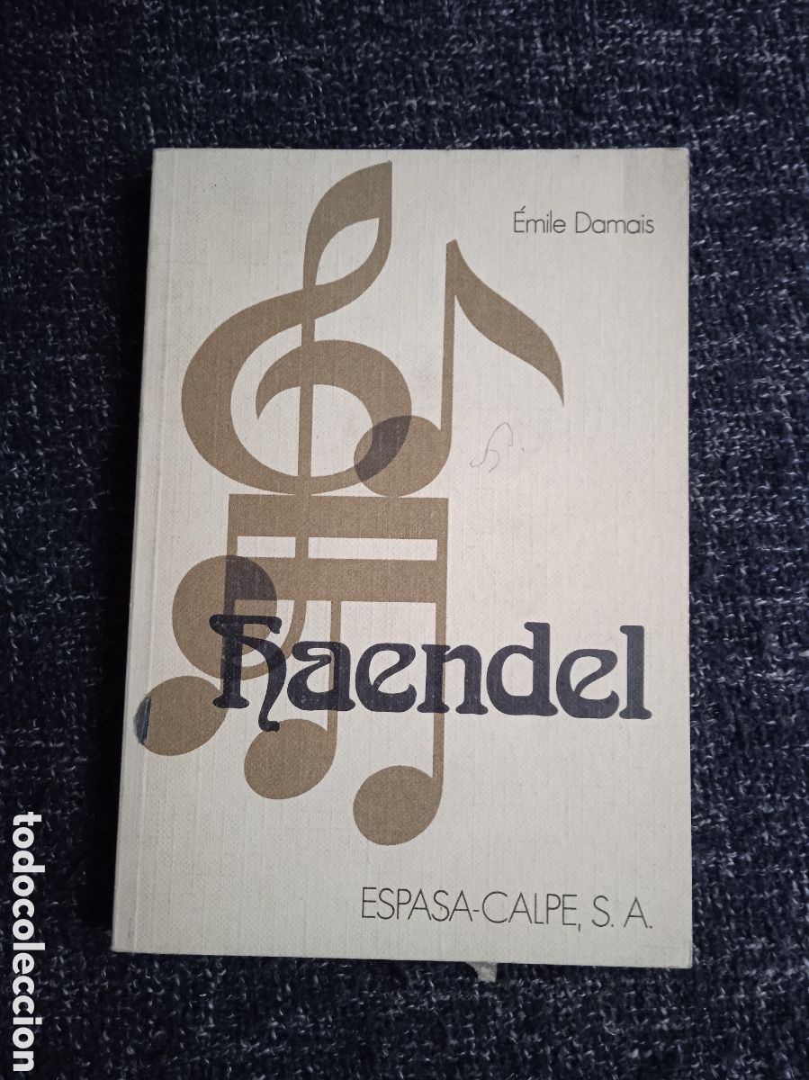 Libros de segunda mano: HAENDEL / EMILE DAMAIS - MUSICA CLASICA