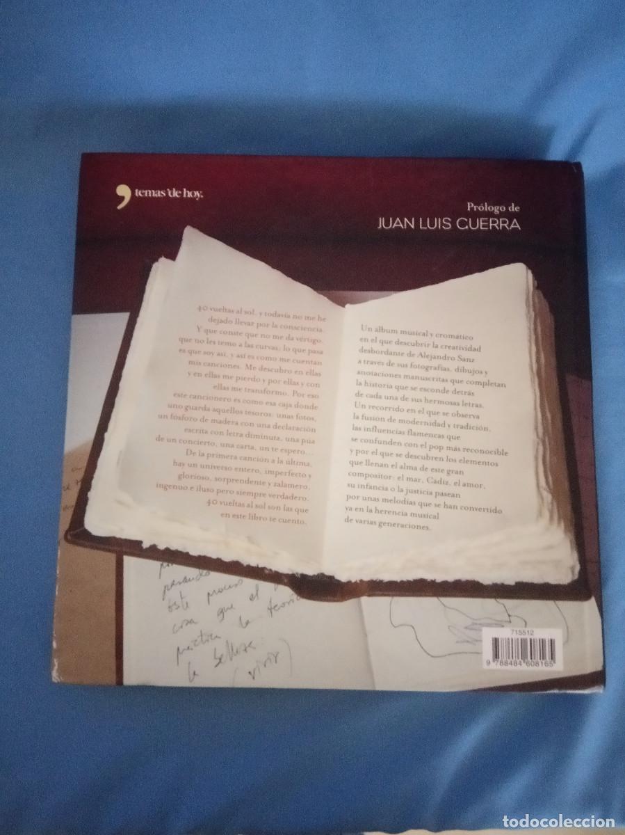 Libros de segunda mano: Libro Alejandro Sanz - 40 Vueltas al Sol - Foto 4