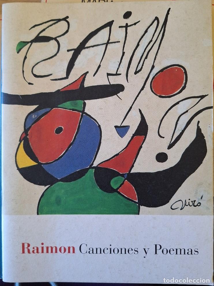 Libros de segunda mano: CANCIONES Y POEMAS. - RAIMON.