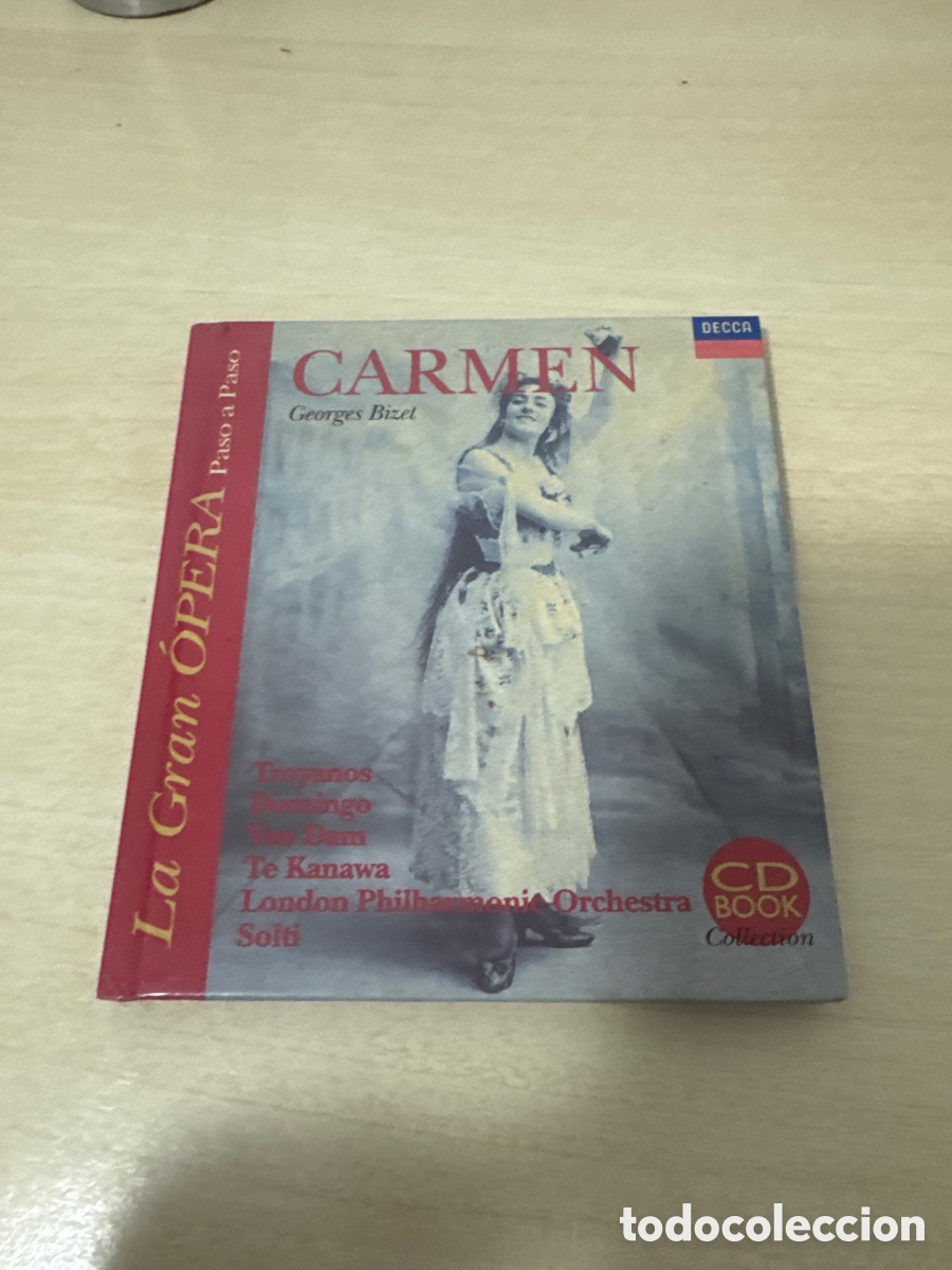 Libros de segunda mano: CARMEN GEORGES BIZET LA GRAN OPERA PASO A PASO DECCA