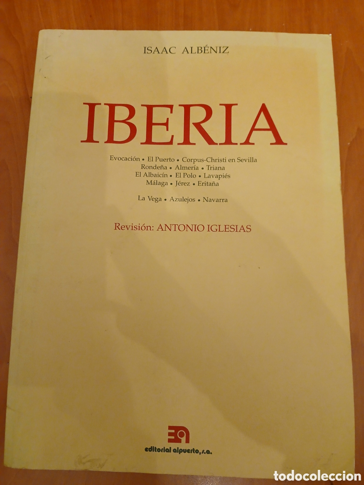 Libros de segunda mano: Iberia. Isaac Alb&eacute;niz