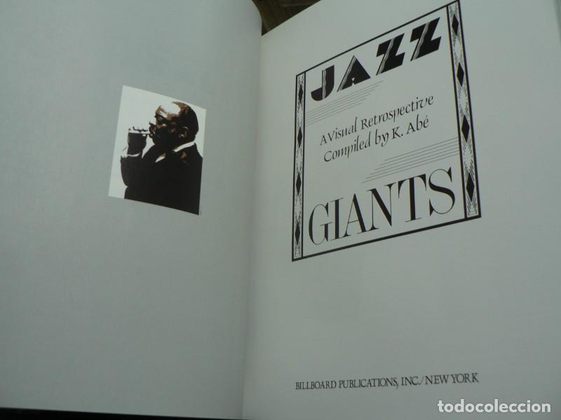 Libros de segunda mano: Jazz Giants: A Visual Retrospective - ABE, K. (Compiler) - Billboard - Foto 5
