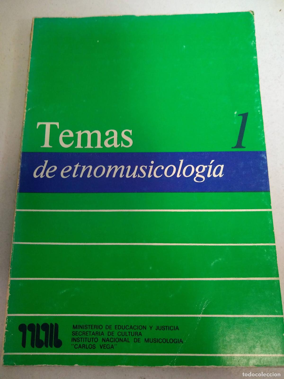 Second hand books: Temas de etnomusicolog&iacute;a 1 - Varios autores