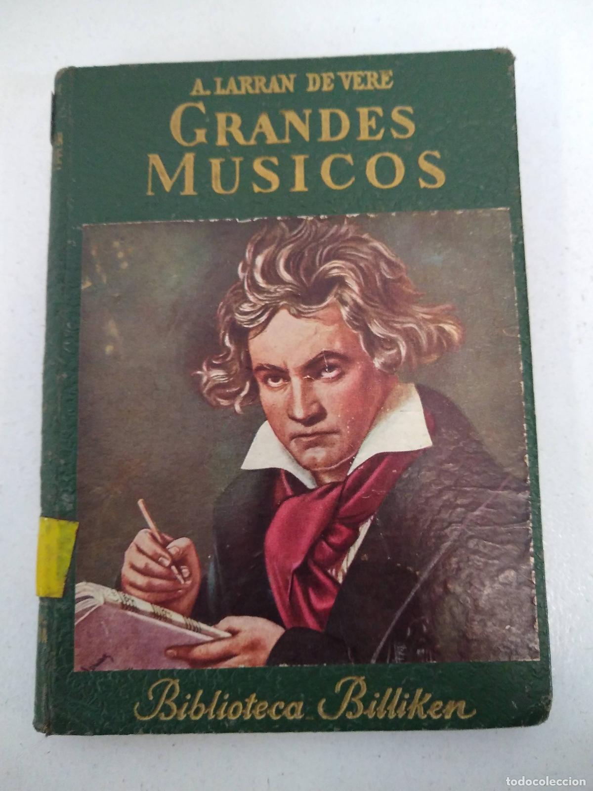 Libros de segunda mano: Grandes musicos - Lauro Palma